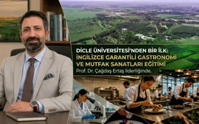 Dicle Üniversitesi'nden Bir İlk: İngilizce Garantili Gastronomi Bölümü Açılıyor