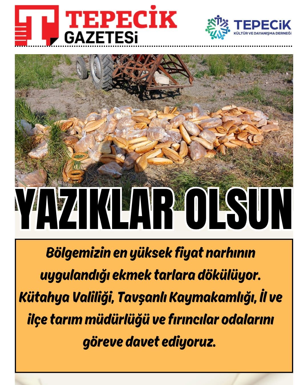 Ekmeğe Rekor Fiyat Biçilmişti, Tarladan İsraf Çıktı: "Yazıklar Olsun!"