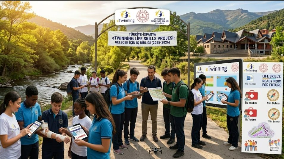Geleceğin Becerileri eTwinning Projesiyle Şekilleniyor: Türkiye ve İspanya Ortaklığında Büyük Başarı
