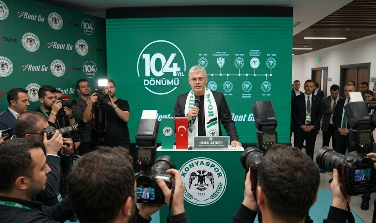 Konyaspor 104 Yaşında! Başkan Ömer Atiker’den Tarihi Mesaj