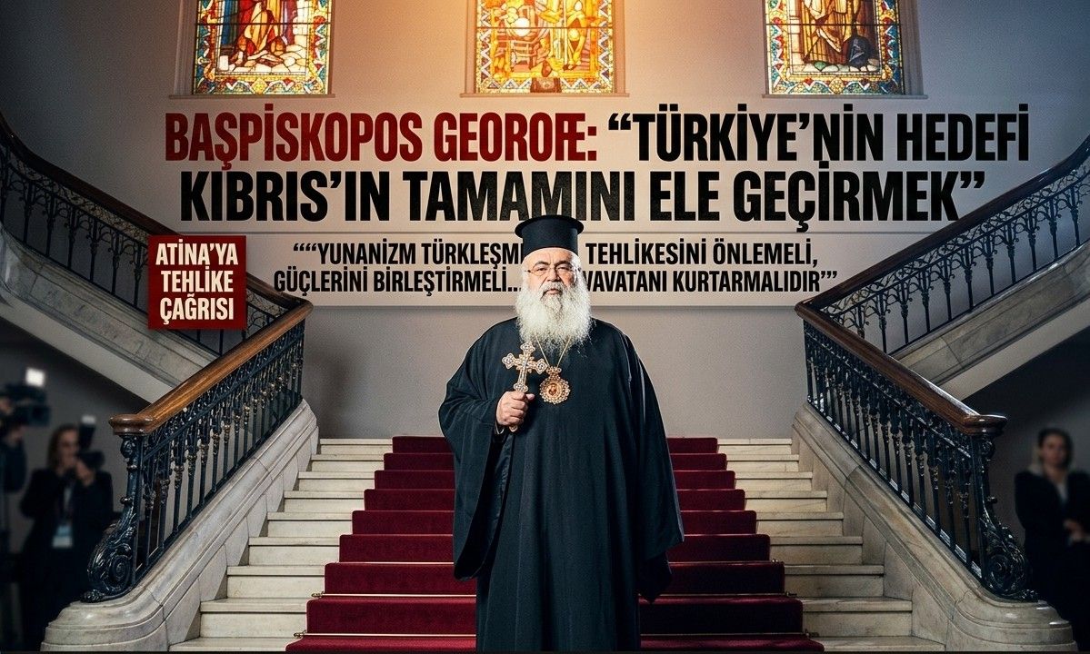 Kıbrıs'ta Kiliseden Provokatif Çıkış! "Türkiye'nin Hedefi Adanın Tamamı"