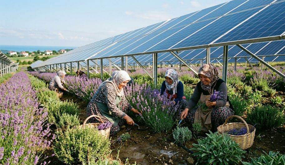Samsun'da Dev Adım: Agrivoltaik Tarım ile Aynı Tarladan İki Kez Kazanıyorlar!
