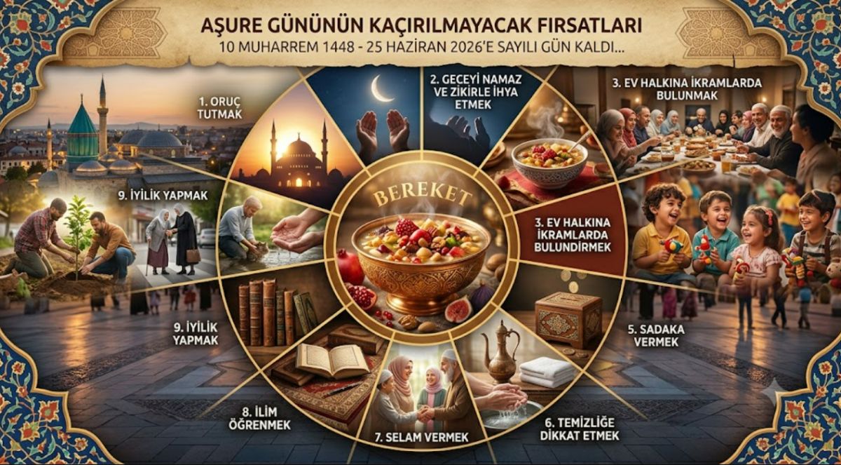 Aşure Günü Ne Zaman? İşte 10 Muharrem’de Yapılması Gereken İbadetler ve Faziletleri